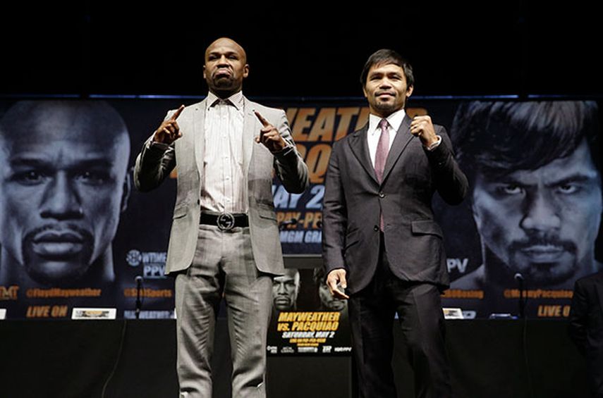 Mayweather está invicto en su carrera