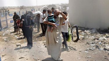 Fotografía de archivo de la frontera entre Turquía y Siria, donde presuntamente se detuvo a una mujer estadounidense que presuntamente está herida, mientras hacía una cobertura de prensa&nbsp;