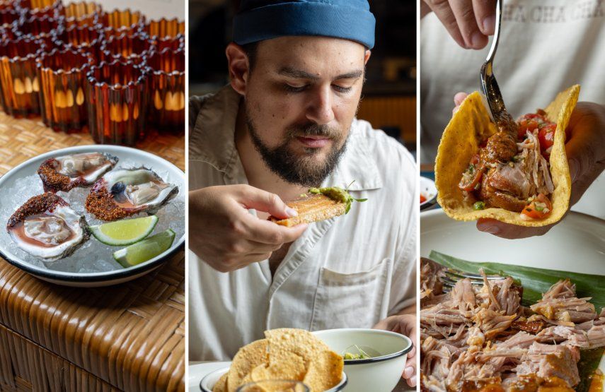 Algunos platillos del restaurante Cha Cha Chá, recomendado por la Guía Michelin en Los Ángeles.&nbsp;