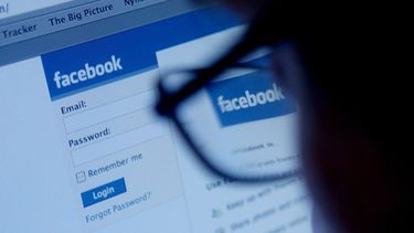 La red social Facebook.&nbsp;