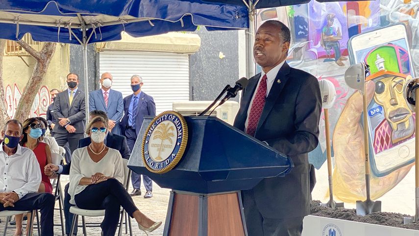 El secretario de Vivienda de EEUU, Ben Carson.