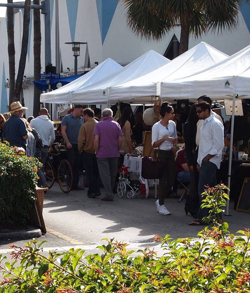 Mercado de Lincoln Road (Foto: Friends of Lincoln Road Antique & Collectable Market)