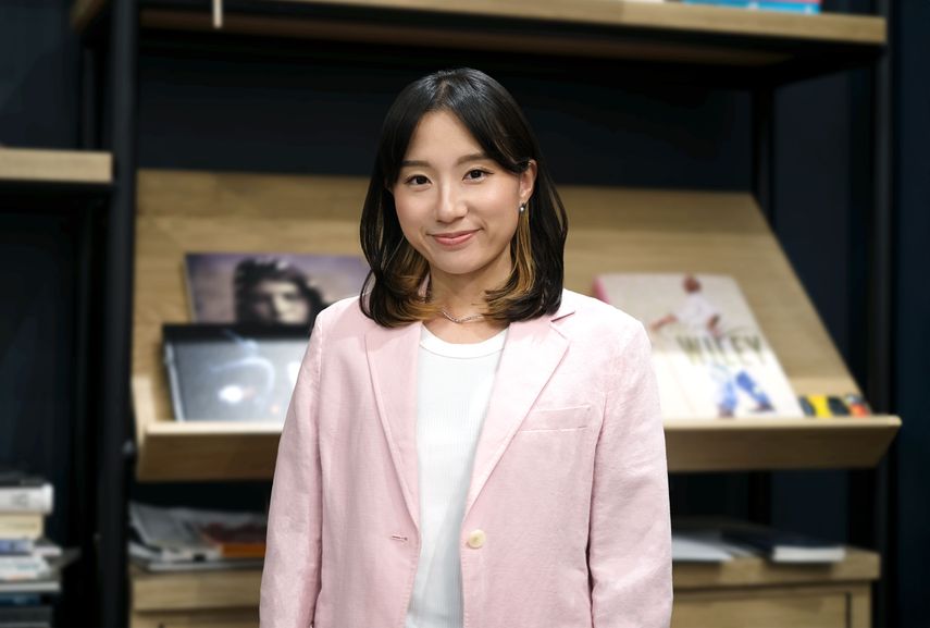 La diseñadora visual Eri Mineta.&nbsp;