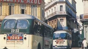 Prado y Neptuno, La Habana, Cuba, antes de 1959.