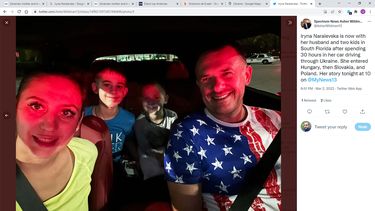 Iryna Naraievska y su familia están a salvo en Miami, tras huir de la invasión rusa a Ucrania.