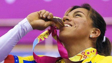 La ciclista de Venezuela,&nbsp; Daniela Larreal fue medallista de oro en los Juegos Panamericanos de Guadalajara en 2011