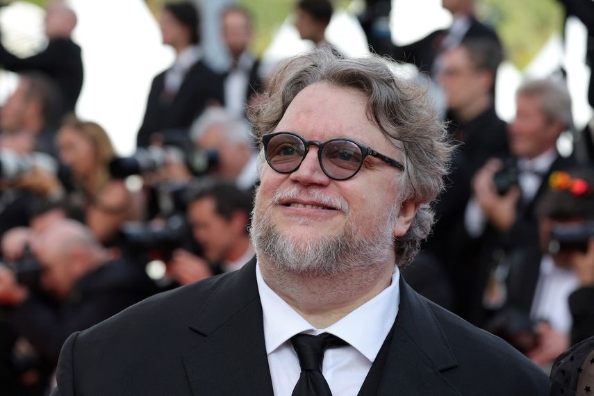 El cineasta mexicano Guillermo del Toro arriba a la proyección del filme The Innocent (LInnocent), en la 75 edición del Festival de Cine de Cannes.&nbsp;