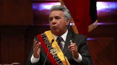 Lenin Moreno reiteró este jueves que no recibió la mesa servida, como había asegurado su antecesor, Rafael Correa