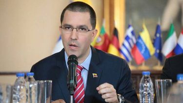Jorge Arreaza, canciller de Venezuela 