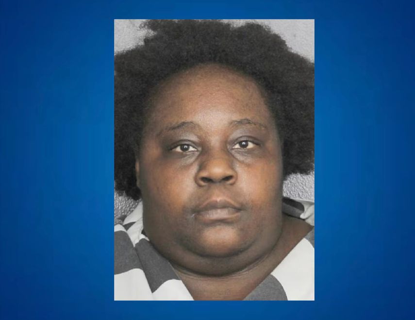 Keana Mason, de 25 años, quien fue detenida en el lugar de los hechos.