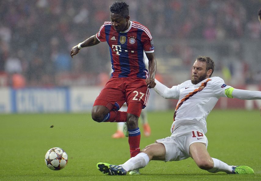 Se lesionó durante el último partido del Bayern contra Roma por la Liga de Campeones 