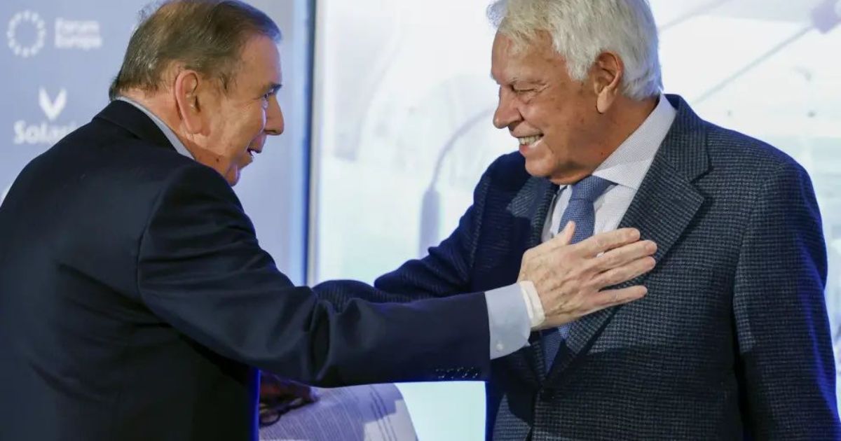 Felipe González: Edmundo González Urrutia es el auténtico ganador de las elecciones en Venezuela