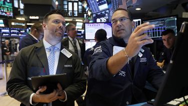 Inversionista en la Bolsa de Valores de Nueva York.