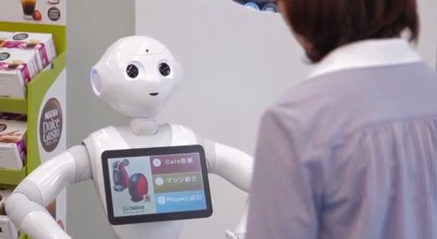 Nestlé tiene previsto aumentar la presencia del robot en Japón en 2015