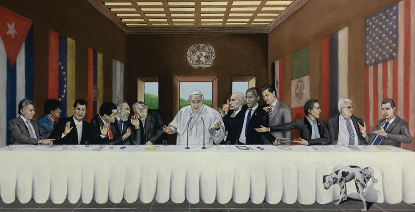 Obra La última esperanza, de Jorge Llópiz Forján.