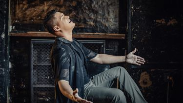 El cantante, compositor y músico colombiano Elder Dayán.