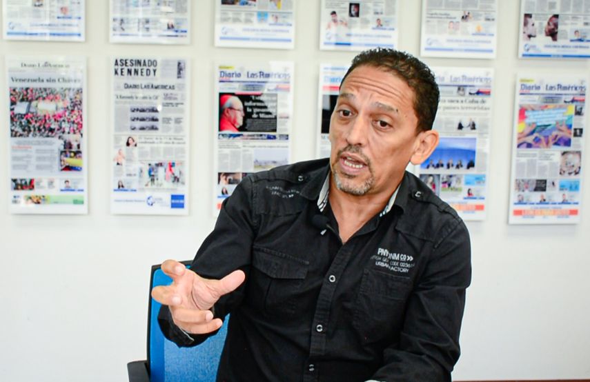 El opositor cubano Rolando Rodríguez Lobaina durante una visita reciente a DIARIO LAS AMÉRICAS.