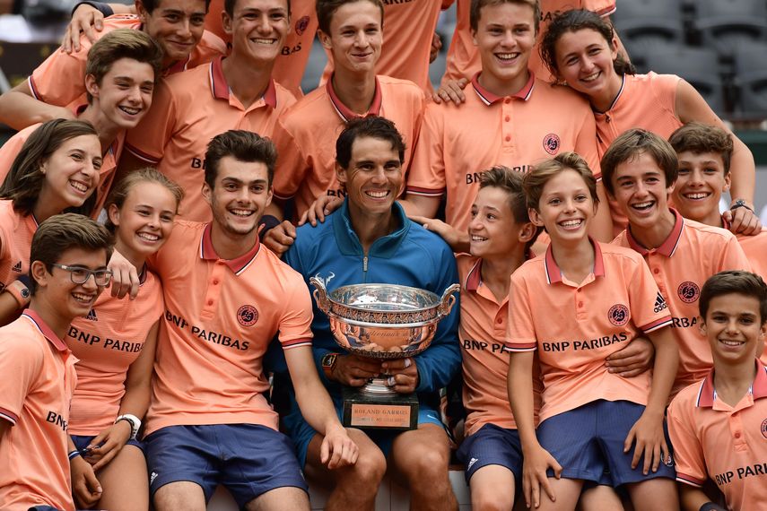 El mallorquín está a tres títulos de Grand Slam del récord que se encuentra en poder de Roger Federer (20).
