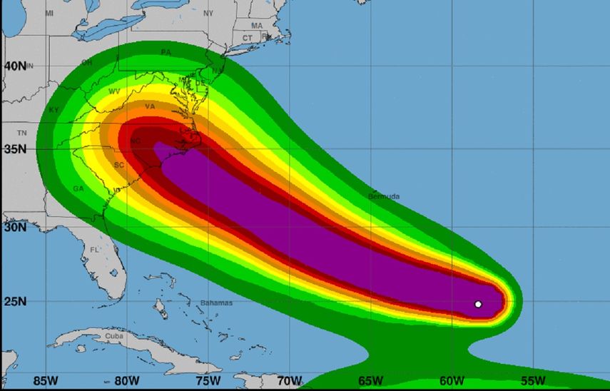 En la actual temporada de huracanes en el Atlántico se han formado nueve tormentas tropicales.