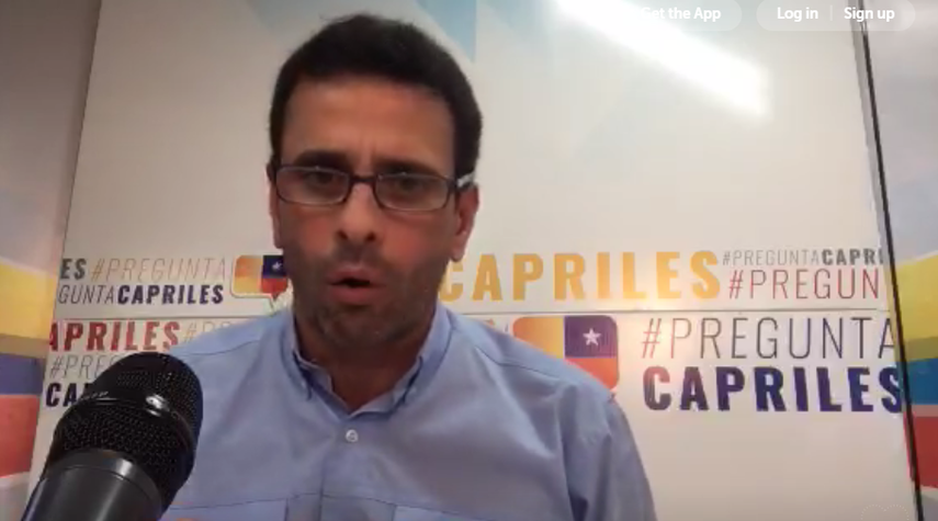 Henrique Capriles, líder opositor venezolano&nbsp;