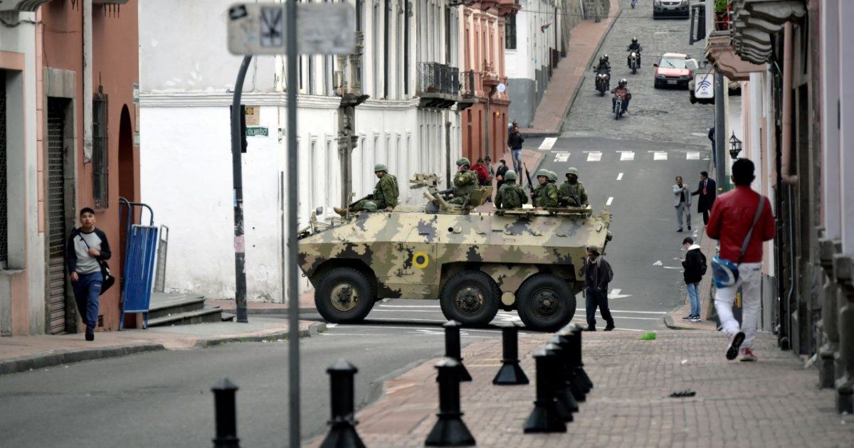 Ecuador despliega 3.000 militares en Quito tras atentado contra el presidente Daniel Noboa