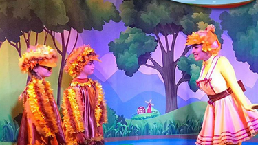 Diversión en el teatro.