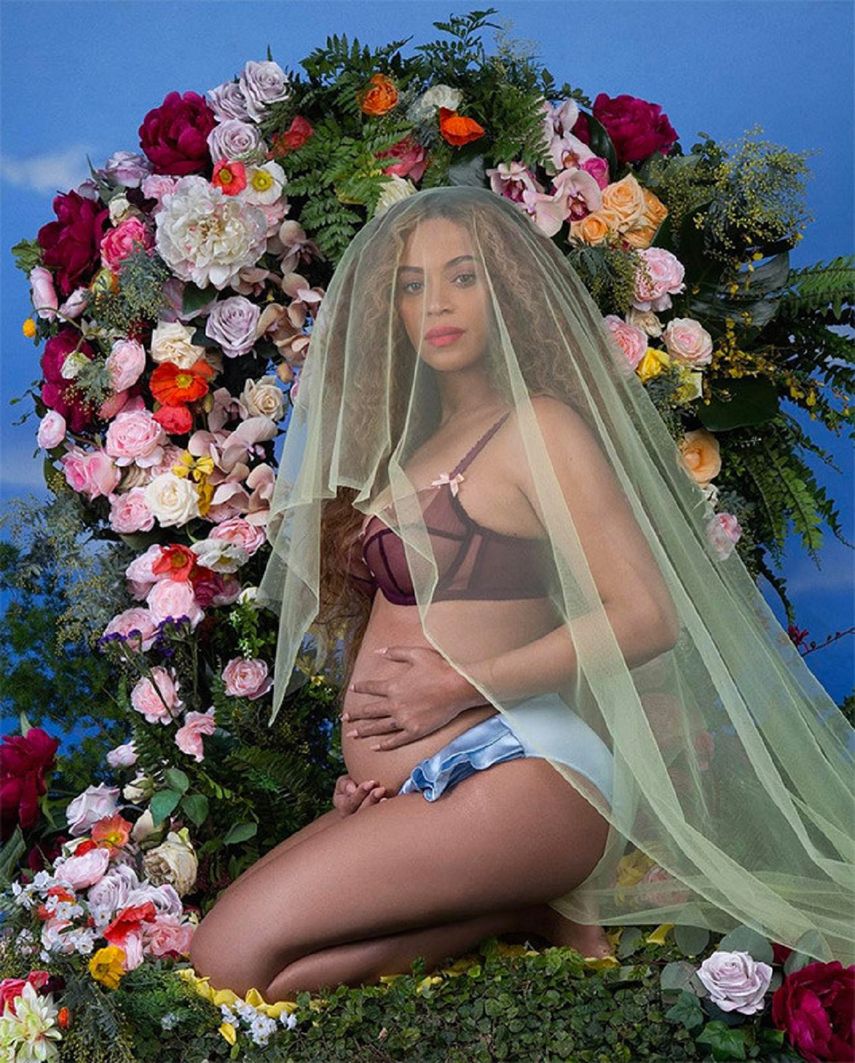 La barriga de Beyoncé bate récord en Instagram