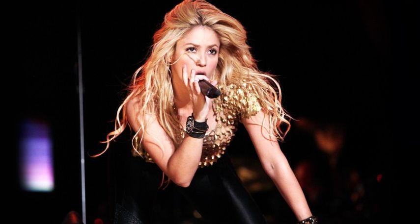 La cantante Shakira.&nbsp;