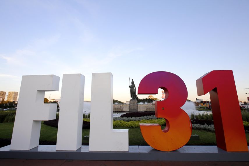 Vista general del cartel de la Feria Internacional del Libro de Guadalajara.&nbsp;