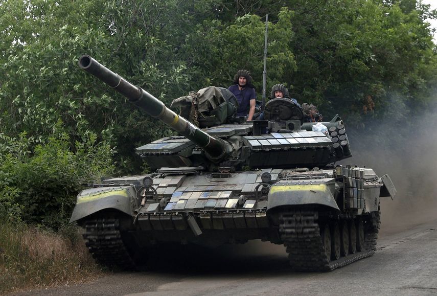 Encarnizada batalla entre Rusia y Ucrania