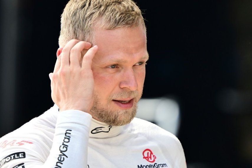 En foto del 29 de junio del 2024, el piloto danés de Haas, Kevin Magnussen, en el Red Bull Ring en Spielberg, Austria.