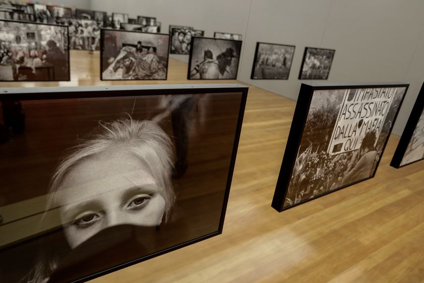 La exposición Letizia&nbsp;Battaglia: Palermo retrata los rostros de las víctimas de la mafia siciliana.