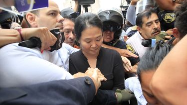 La líder de Fuerza Popular, Keiko Fujimori.&nbsp;
