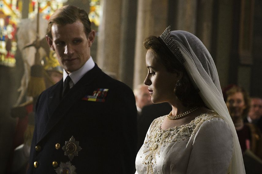 La serie The Crown.