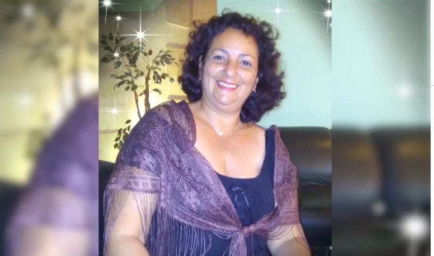 Captura de pantalla de la fotografía publicada por el portal web Martí Noticias. Exdirectiva de la Universidad de Camagüey, identificada como Dania María Santí Morlanes