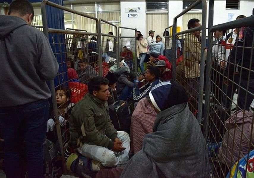 Venezolanos en Ecuador.&nbsp;