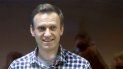 En esta foto del 20 de febrero de 2021, el líder opositor ruso Alexei Navalny permanece detrás de un cristal en la corte de distrito de Babuskinsky, en Moscú, Rusia. En esta foto del 20 de febrero de 2021, el líder opositor ruso Alexei Navalny permanece detrás de un cristal en la corte de distrito de Babuskinsky, en Moscú, Rusia.