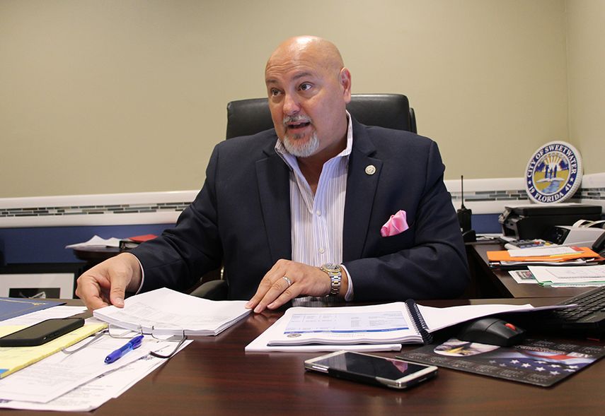 El alcalde Orlando López recurrió al Gobierno estatal para solicitar el estado de emergencia en la ciudad. (JUDITH FLORES)