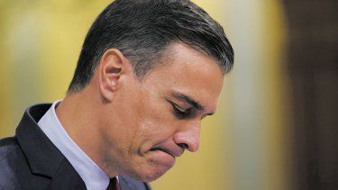 El presidente del Gobierno español Pedro Sánchez.