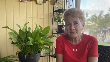 Caridad Trueba, de visita en Miami.