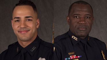 El oficial Matthew Baxter&nbsp;y el sargento Sam Howard perdieron la vida tras el enfrentamiento ocurido este viernes en un barrio de Kissimmee.