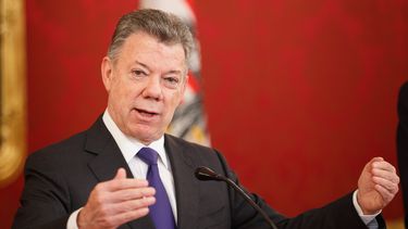 Juan Manuel Santos, presidente de Colombia.