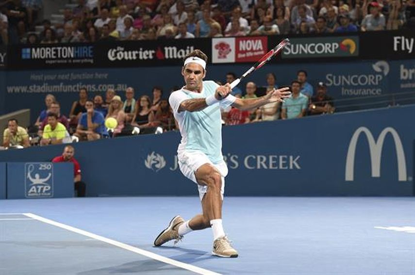 Federer ganó y regresará a la cancha este viernes. (EFE)