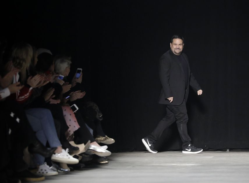 El diseñador Narciso Rodriguez.
