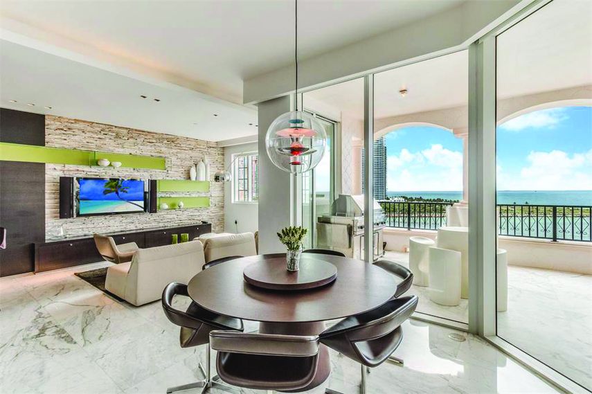 El penthouse mide 7.025 metros.