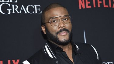 En esta foto del 13 de enero de 2020, el actor, guionista y director Tyler Perry asiste al estreon de A Fall from Grace en Nueva York.&nbsp;