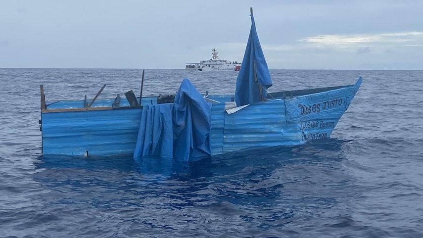 Más de 2100 balseros devueltos a Cuba en medio año