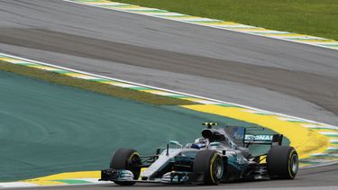 Bottas marcó un registro de 1:08,322 minutos en el circuito de Interlagos.