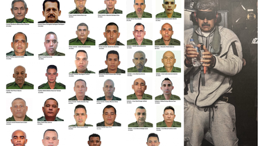 Cubanos que murieron defendiendo a Nicolás Maduro el 3 de enero.&nbsp;