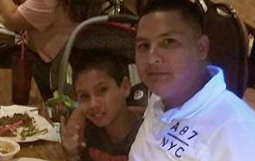 Joel Arrona fue detenido mientras estaba con su esposa embarazada en una gasolinera.&nbsp;